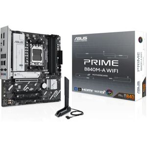 ASUS B840M-A Micro ATX Motherboard - AMD B840 DDR5 PCIe 4.0 WiFi 6E ASUS B840M-A Micro ATX Motherboard - AMD B840 DDR5 PCIe 4.0 WiFi 6E