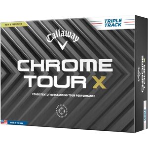 Callaway Chrome Tour X Triple Track Golf Balls - White Callaway Chrome Tour X Triple Track Golf Balls - White