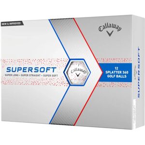 Callaway Unisex 2024 Supersoft Splatter Golf Balls - Red Callaway Unisex 2024 Supersoft Splatter Golf Balls - Red