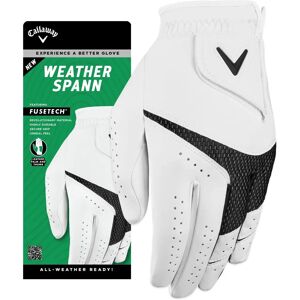 Callaway Weather Spann Golf Glove - White - Golf Accessory Callaway Weather Spann Golf Glove - White - Golf Accessory