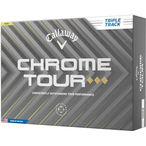 Callaway Chrome Tour Triple Diamond Triple Track Golfbälle - Weiß Callaway Chrome Tour Triple Diamond Triple Track Golfbälle - Weiß