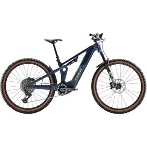 Trek - Powerfly+ FS 8 Gen 4 - 42 - Mulsanne blue - E-Mountainbike - Publicité Trek - Powerfly+ FS 8 Gen 4 - 42 - Mulsanne blue - E-Mountainbike - Publicité
