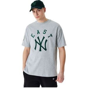 New Era Yankees Gray Oversized MLB T-shirt - T-shirt New Era Yankees Gray Oversized MLB T-shirt - T-shirt