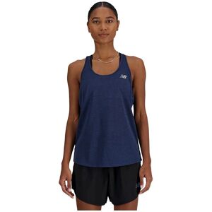 New Balance XS Blue Sleeveless T-shirt - T-shirt New Balance XS Blue Sleeveless T-shirt - T-shirt