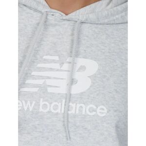 New Balance Ash Heather French Terry Hoodie - Sweatshirt for Women New Balance Ash Heather French Terry Hoodie - Sweatshirt for Women