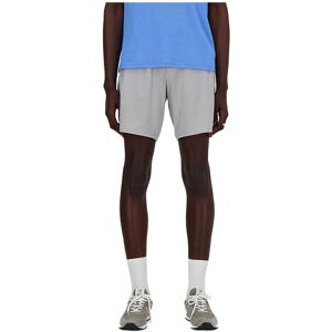 New Balance MS41073 Grey Shorts - Multisport New Balance MS41073 Grey Shorts - Multisport