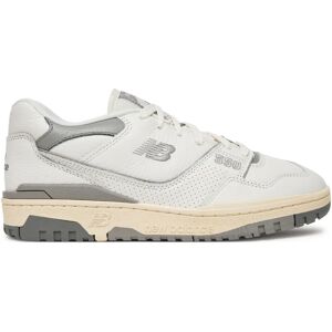 Baskets New Balance 550 - Blanc et Gris - Chaussures basses - Publicité Baskets New Balance 550 - Blanc et Gris - Chaussures basses - Publicité