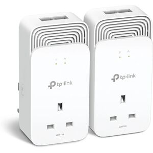 TP-Link PG2400P Powerline Kit - 1428 Mbit/s Ethernet White TP-Link PG2400P Powerline Kit - 1428 Mbit/s Ethernet White