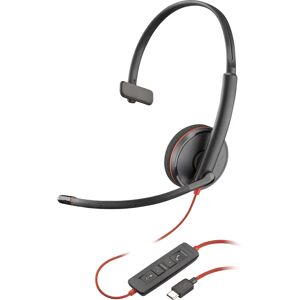 Poly Blackwire 3210 - Casque USB-C - Noir - Publicité Poly Blackwire 3210 - Casque USB-C - Noir - Publicité
