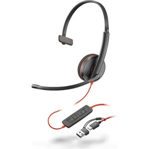Poly Blackwire 3210 Headset - Noise Cancellation - USB-C Poly Blackwire 3210 Headset - Noise Cancellation - USB-C