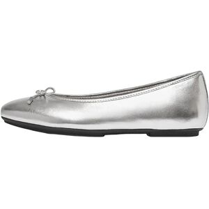 Fitflop Delicato Bow Ballerina Loafer Slipper metallic look Fitflop Delicato Bow Ballerina Loafer Slipper metallic look