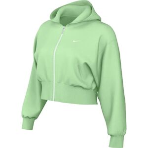 NIKE Damen Shirt Sportswear Chill Terry Loose Full-Zip French Terry - Vapor Green/Sea - M - Shirt NIKE Damen Shirt Sportswear Chill Terry Loose Full-Zip French Terry - Vapor Green/Sea - M - Shirt