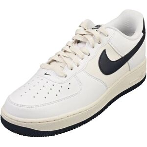 Nike Air Force 1 07 Herre Casual Sneakers - Hvid Marine - Casual Sneakers Nike Air Force 1 07 Herre Casual Sneakers - Hvid Marine - Casual Sneakers