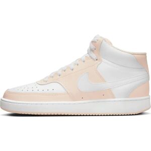 Nike Air White Mid-Cut Sneakers - Sneakers Nike Air White Mid-Cut Sneakers - Sneakers