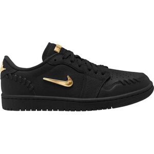 Jordan Wmns 1 Mm Low Sort/Metal Guld Sneakers Jordan Wmns 1 Mm Low Sort/Metal Guld Sneakers
