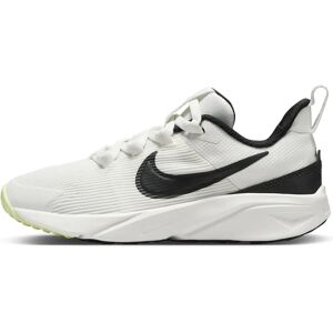 Nike Star Runner 4 Weiße Hellgrüne Laufschuhe - Laufschuhe Nike Star Runner 4 Weiße Hellgrüne Laufschuhe - Laufschuhe