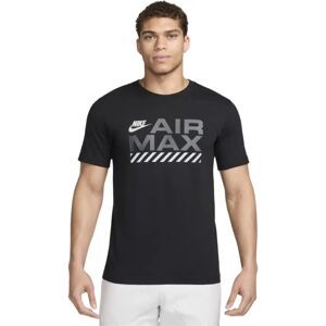 Nike Air Max Black Short Sleeve T-Shirt - Casual Athletic Top Nike Air Max Black Short Sleeve T-Shirt - Casual Athletic Top