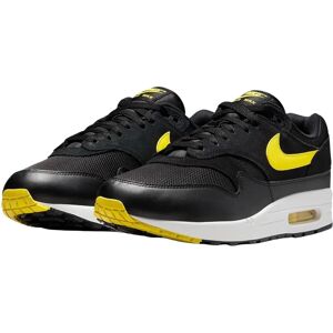 Nike Air Max 1 Ess Sorte/Opti Yellow-Summit White Sneakers - Sneakers Nike Air Max 1 Ess Sorte/Opti Yellow-Summit White Sneakers - Sneakers