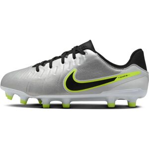 Nike Tiempo Legend 10 Academy Silver Volt Junior Football Boots Nike Tiempo Legend 10 Academy Silver Volt Junior Football Boots