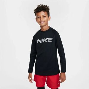 Nike Big Kids Dri-FIT Long Sleeve Training Top - Boys - Black Nike Big Kids Dri-FIT Long Sleeve Training Top - Boys - Black