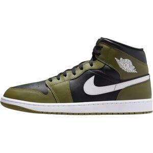 Nike Air Jordan 1 Mid Noir et Blanc - Baskets - 42 Nike Air Jordan 1 Mid Noir et Blanc - Baskets - 42