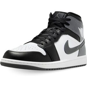 Air Jordan 1 Mid Black/ Iron Grey-White - Sneakers Air Jordan 1 Mid Black/ Iron Grey-White - Sneakers