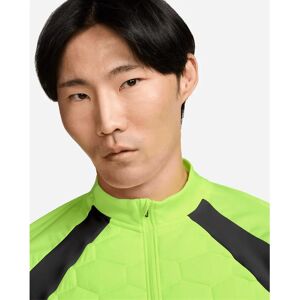 Nike Nike Strike Mens Therma-FIT Soccer Drill Top - Volt/Silver Nike Nike Strike Mens Therma-FIT Soccer Drill Top - Volt/Silver