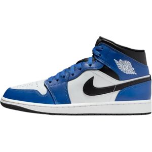 Nike Jordan Blå & Sort Air Jordan 1 Mid Sneakers - Størrelse US 10 - Herre Nike Jordan Blå & Sort Air Jordan 1 Mid Sneakers - Størrelse US 10 - Herre