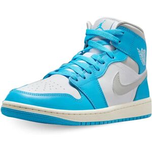 Nike Air Jordan 1 Mid Dk Powder Blue - Sneakers Nike Air Jordan 1 Mid Dk Powder Blue - Sneakers