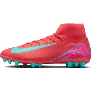 Nike Mercurial Superfly 10 Academy AG High-Top Soccer Cleats - male - EMBER GLOW/AURORA GREEN - 45½ Nike Mercurial Superfly 10 Academy AG High-Top Soccer Cleats - male - EMBER GLOW/AURORA GREEN - 45½