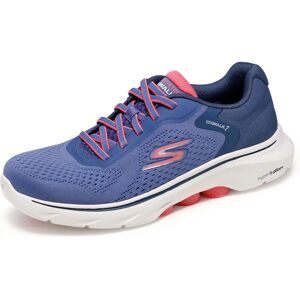 Skechers GO WALK 7 Vegan Navy/Coral Trainers - Walking Shoes Skechers GO WALK 7 Vegan Navy/Coral Trainers - Walking Shoes