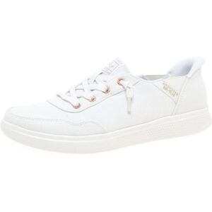 Skechers Damen 2025 Bobs Skip Süße gepolsterte vegane Slip-On Canvas Turnschuhe - Sneaker Skechers Damen 2025 Bobs Skip Süße gepolsterte vegane Slip-On Canvas Turnschuhe - Sneaker