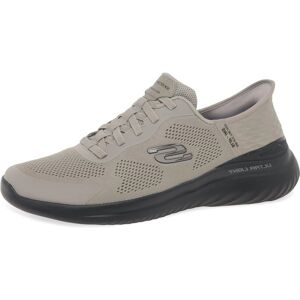 Skechers Homme Bounder 2.0 Taupe Noir Baskets - Baskets - Publicité Skechers Homme Bounder 2.0 Taupe Noir Baskets - Baskets - Publicité