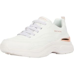 Sneakers Skechers Hazel Step 'N' Flow Blanches pour Femmes - Publicité Sneakers Skechers Hazel Step 'N' Flow Blanches pour Femmes - Publicité