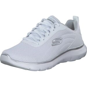 Skechers White Mesh Flex Appeal 5.0 Sneakers - Shoes Skechers White Mesh Flex Appeal 5.0 Sneakers - Shoes
