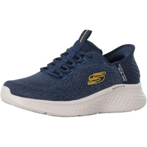Skechers Skech-Lite Pro Navy/Yellow Trainers - Men Skechers Skech-Lite Pro Navy/Yellow Trainers - Men