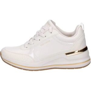 Skechers Women's Billion 2 Fine Shine Trainers - Off White - Size: 5 Skechers Women's Billion 2 Fine Shine Trainers - Off White - Size: 5