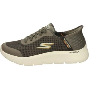 Skechers Men Brown Slip-ons - GO WALK Flex - Hands Up - Trainers Skechers Men Brown Slip-ons - GO WALK Flex - Hands Up - Trainers