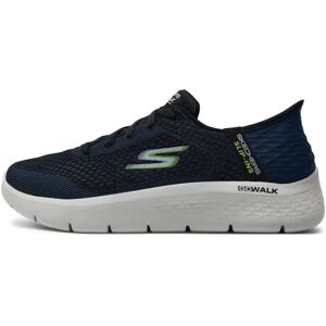Skechers Navy Vespid Go Walk Flex Sneakers - Mannen Skechers Navy Vespid Go Walk Flex Sneakers - Mannen