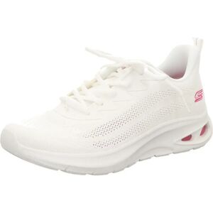 Skechers BOBS UNITY - SLEEK WAVES Women’s White Shoes - Shoes Skechers BOBS UNITY - SLEEK WAVES Women’s White Shoes - Shoes