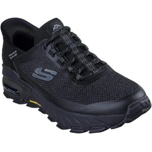 Skechers Max Protect Assembly Black Hiking Shoes - Men Skechers Max Protect Assembly Black Hiking Shoes - Men