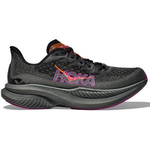 HOKA Women's Mach 6 Road Shoes - Black/Fuchsia, Size 5 HOKA Women's Mach 6 Road Shoes - Black/Fuchsia, Size 5