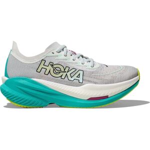 HOKA Women's Mach X 2 Road Running Shoes - Frost/Electric Aqua HOKA Women's Mach X 2 Road Running Shoes - Frost/Electric Aqua