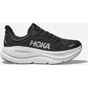 HOKA Women's Bondi 9 Road Running Shoes - Black/White - 7.5 W HOKA Women's Bondi 9 Road Running Shoes - Black/White - 7.5 W