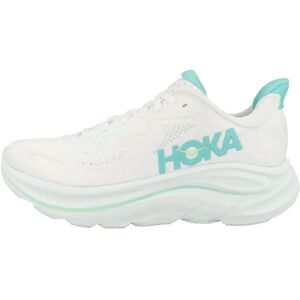 HOKA Women's Clifton 10 Road Running Shoes - White/Cielo Blue - Supportive, Lightweight, Cushioned HOKA Women's Clifton 10 Road Running Shoes - White/Cielo Blue - Supportive, Lightweight, Cushioned
