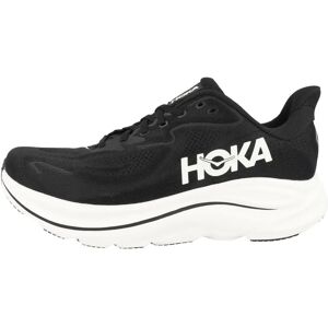 HOKA Men's Clifton 10 Road Running Shoes - Black/White - Lightweight, Cushioned, Breathable HOKA Men's Clifton 10 Road Running Shoes - Black/White - Lightweight, Cushioned, Breathable