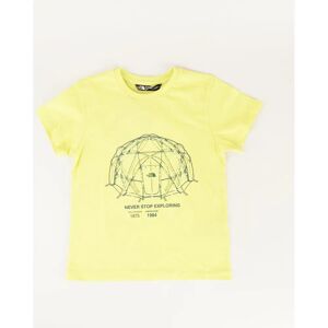 The North Face Kids Yellow T-Shirt - Casual Summer Outdoor The North Face Kids Yellow T-Shirt - Casual Summer Outdoor