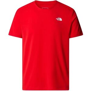 The North Face Lightning Alpine Short Sleeve Functional Shirt - Red The North Face Lightning Alpine Short Sleeve Functional Shirt - Red