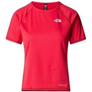 The North Face Sunriser T-shirt Mountain Short Sleeve Women - Red The North Face Sunriser T-shirt Mountain Short Sleeve Women - Red
