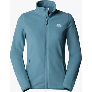 The North Face Kvinder 100 Glacier Full Zip - Stormy Blue - Fleecejakke The North Face Kvinder 100 Glacier Full Zip - Stormy Blue - Fleecejakke